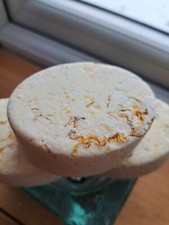 Lemon bath fizzers/bombs