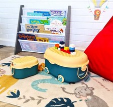 Kids Children Building Bricks