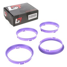 4x Centering Ring Purple for