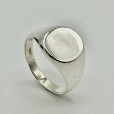 925 Sterling Silver 15mm Oval