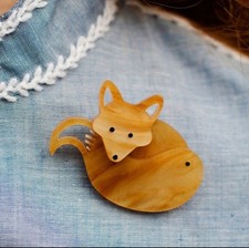 Fox Jewellry Brooch - Tatty