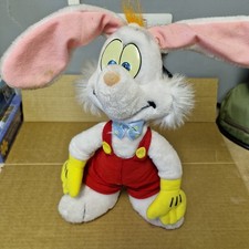 Who Framed Roger Rabbit Plush Applause Vintage 1987 Posable Ears Disney