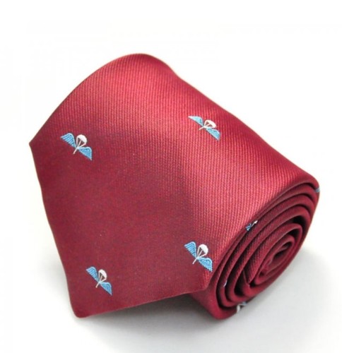 Parachute regiment silk tie - parachute,