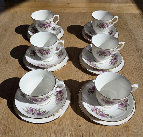 Vintage bone china tea - china, 18