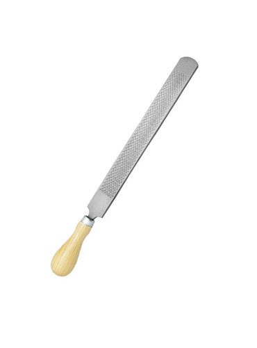 Farrier hoof rasp with round - with,