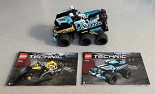 LEGO TECHNIC Sets x2 42058 Stunt Bike & 42059 Stunt Truck Combo Build Vehicle 