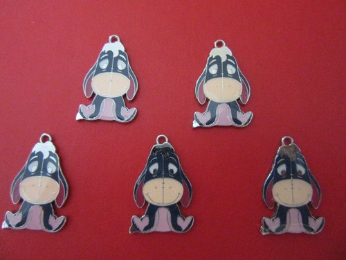 Eeyore charms pendants enamel - eeyore,