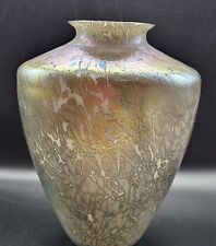 REDUCED PRICE Iridescent Glass Vase By Royal Brierley Studio WAS;£29, NOW £19.