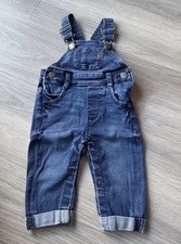 Next denim dungarees 3-6