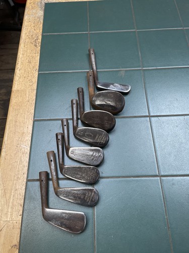 Hickory golf club iron - golf, iron/putter