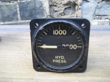 WW2 B17 Hydraulic Pressure gauge, USAAF 1944