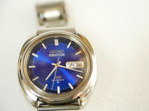 Vintage seiko actus blue - seiko, 5