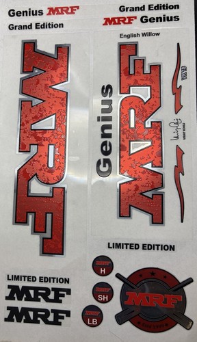 Mrf bat embossed - mrf,