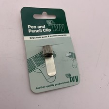 Metal Pen & Pencil Clip Single