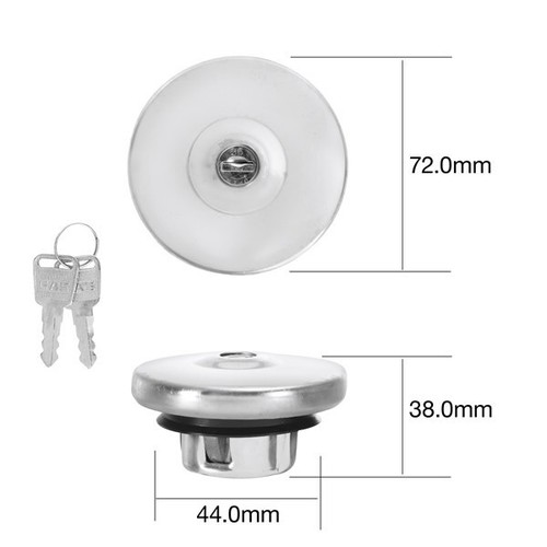 Tridon tfl206v chrome locking - tridon,