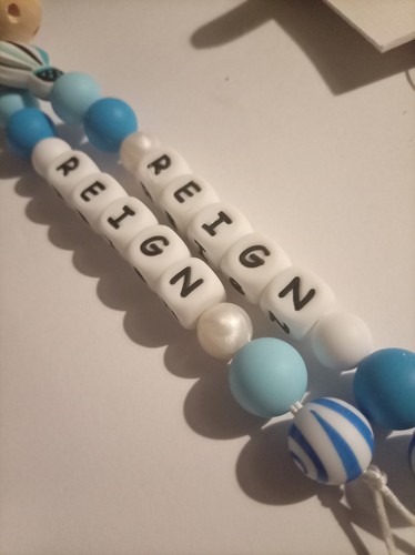 Personalised dummy clip - personalised,