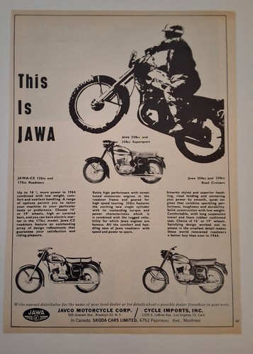Vintage javco motorcycle - javco, corp
