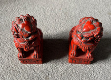 Pair of Cinese Dogs Of Fo Figurines