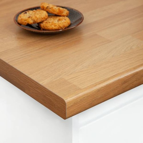 Oak block laminate worktops - laminate,