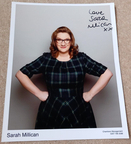 Sarah millican signed - sarah,