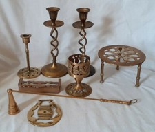 JOBLOT OF BRASS WARE