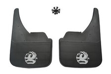 Universal Car Mudflaps Front Rear Vauxhall Silver Astra Corsa Vectra Insignia