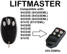 Chamberlain Liftmaster Remote