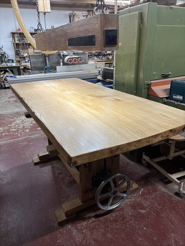 Solid oak dining - solid, table