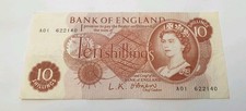 Shilling bank note - 10,