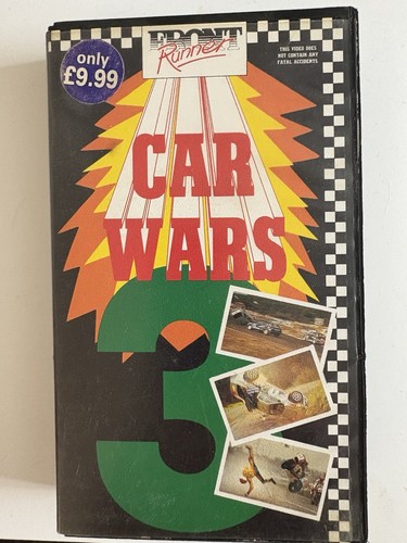 Vintage car wars vhs - vintage, 3