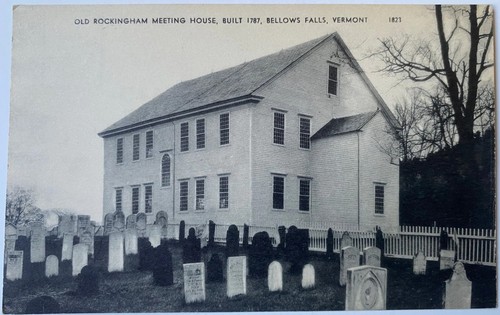 Old rockingham meeting house - old,