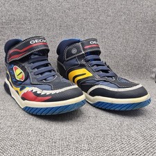 Geox - J Inek - Kids Trainers - Size 1-1/2 Uk - Dragon - Boxed 