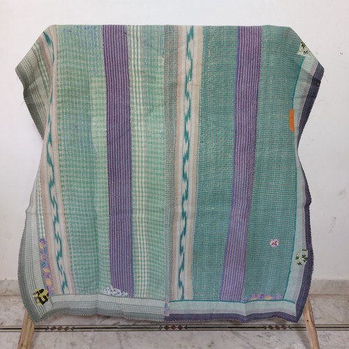 Vintage handmade kantha - handmade, quilt