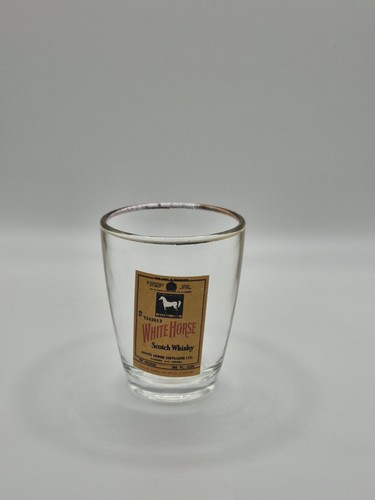 Vintage white horse scotch - white,
