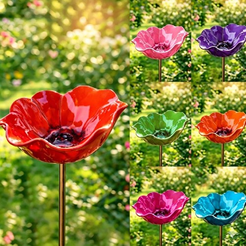 Handmade metal flower - metal,