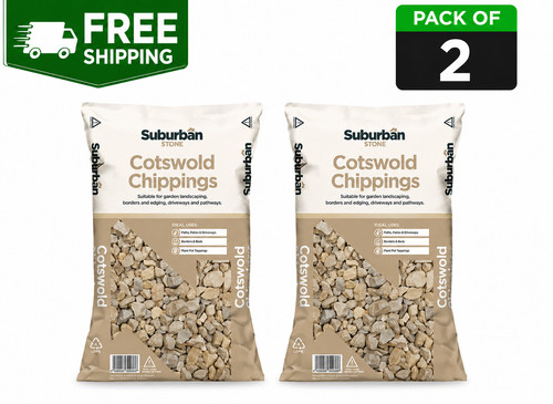 Cotswold chippings 20kg bags - 20kg,