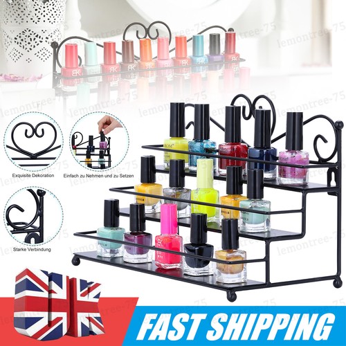 Shelf metal nail polish - 3-shelf,