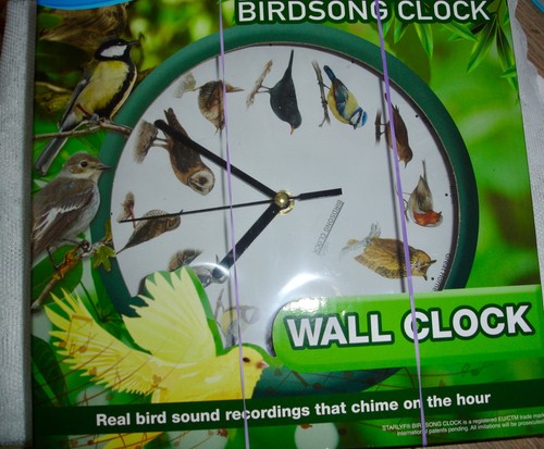 Bird song wall clock songs - song, clock..songs