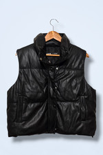 Zara Black Snap-button Zip-up