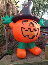 3 Meter High Halloween Party Inflatable Pumpkin Outdoor Decoration LED