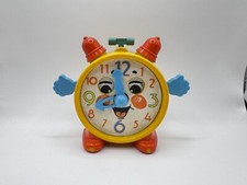 Sankyo music mate Wind Up Music Box Teaching Clock Vintage Collectable Toy  1975