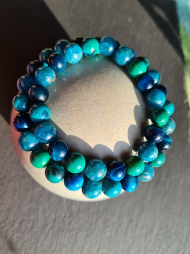 Chrysocolla apatite blue - apatite,,