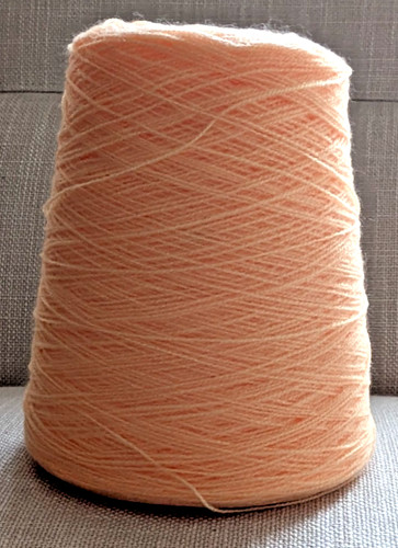 300g apricot ply yarn - ply,