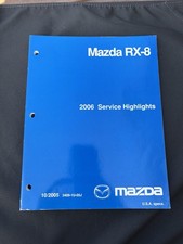 2006 Mazda RX-8 Shop Service