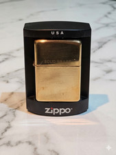 Zippo Boxed Solid Brass Pocket
