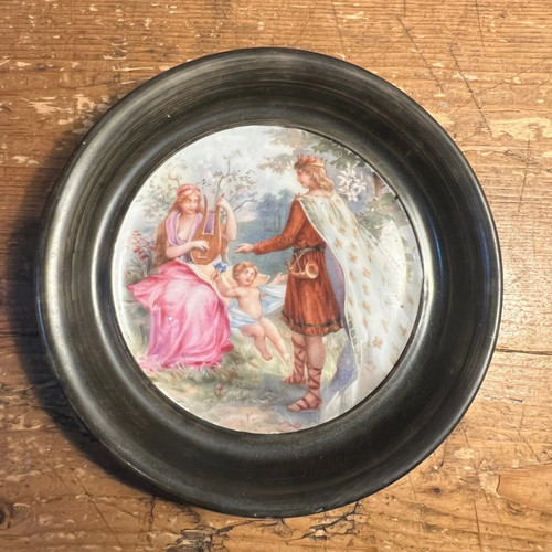 Vintage framed wall - vintage, plaque