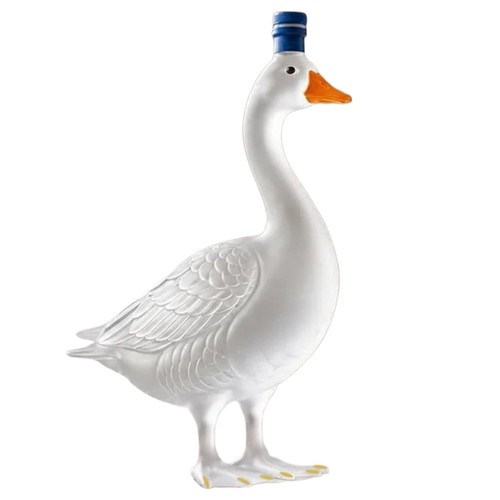 Vodka sculpted grey goose - vodka, 3d