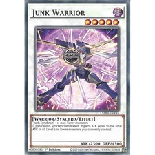 L5DD-ENY34 Junk Warrior : Common Card : 1st Edition YuGiOh TCG