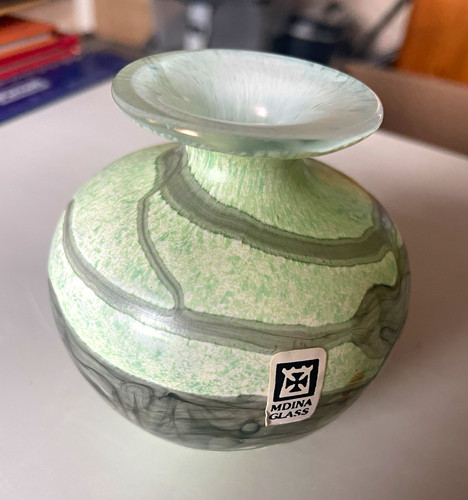 Mdina glass green - mdina, &