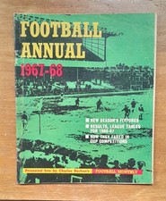 Football Annual 1967-68 - Free with Football Monthly - Fixtures - Tables.